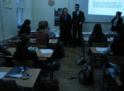 Spotkania z prawnikami w ramach projektu Edukacja prawna dla uczniów szkół ponadgimnazjalnych