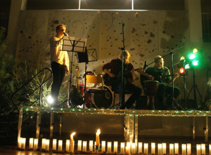 Wieczór poezji śpiewanej Do leśnej kawiarenki nutkę wrzuć - luty 2013