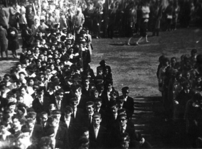 Pochód 1- majowy 1954 r.