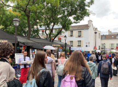 Na wzgórzu Montmartre