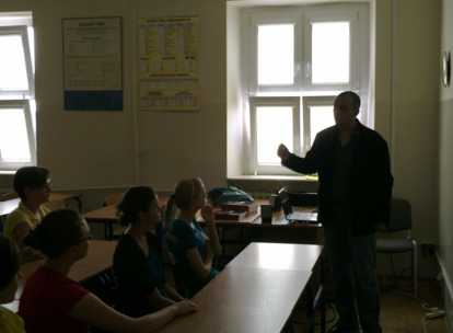 Spotkanie z uczniami klasy 3C