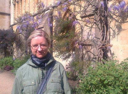 Opleciony wisterią New College